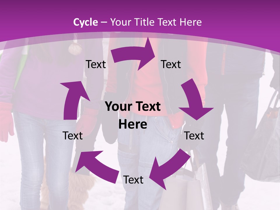 Winter Clothing Son Snow PowerPoint Template