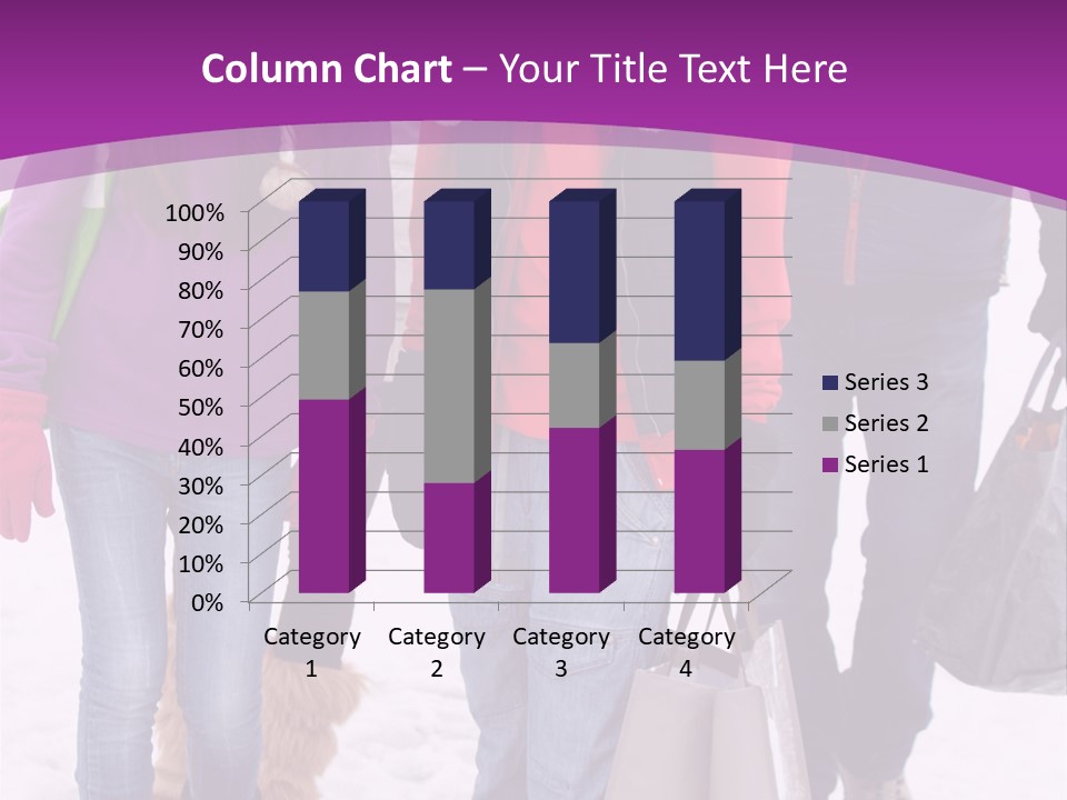 Winter Clothing Son Snow PowerPoint Template