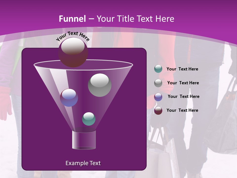 Winter Clothing Son Snow PowerPoint Template