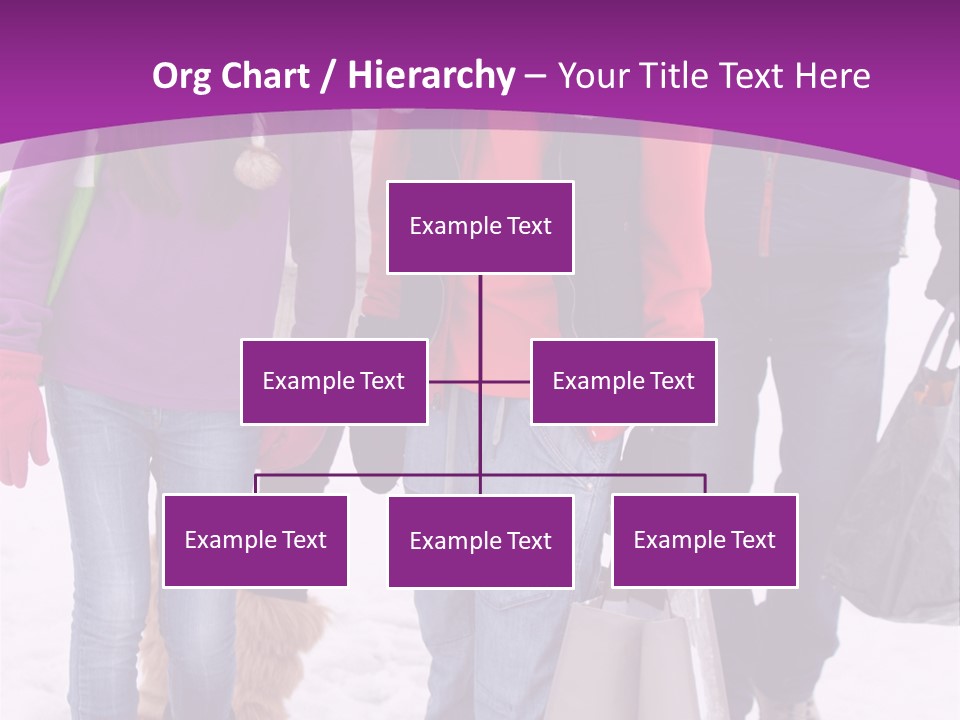 Winter Clothing Son Snow PowerPoint Template