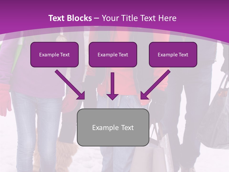 Winter Clothing Son Snow PowerPoint Template