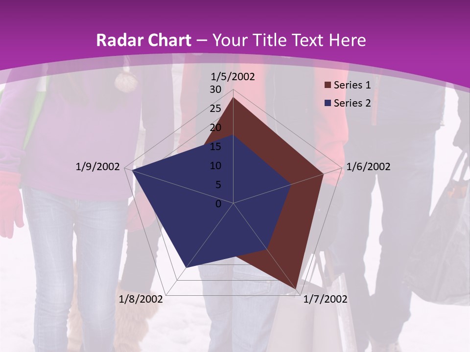 Winter Clothing Son Snow PowerPoint Template