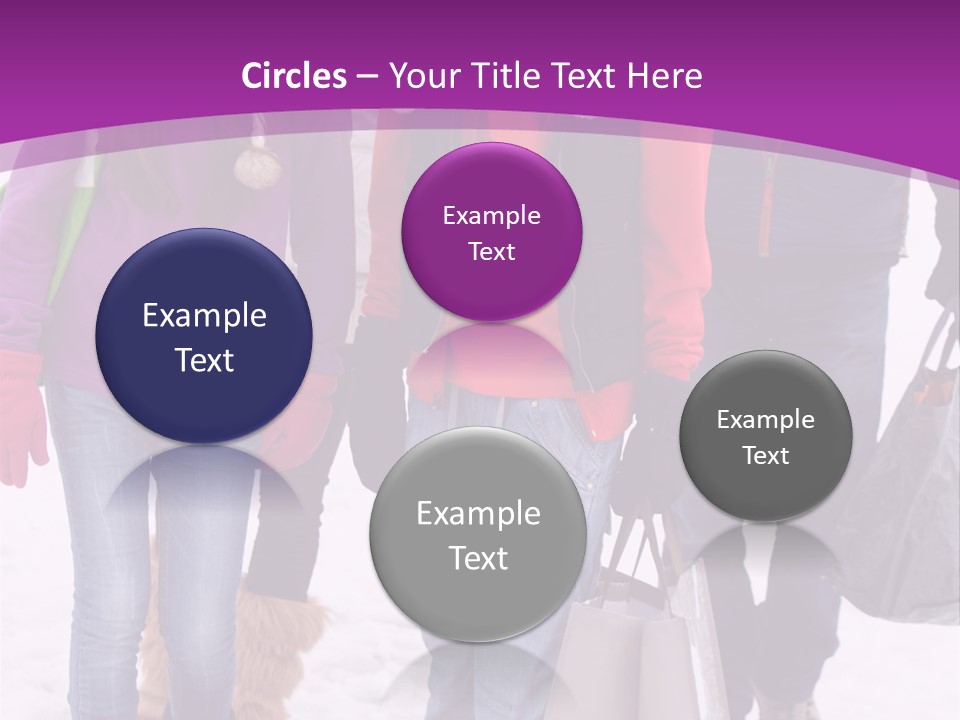 Winter Clothing Son Snow PowerPoint Template