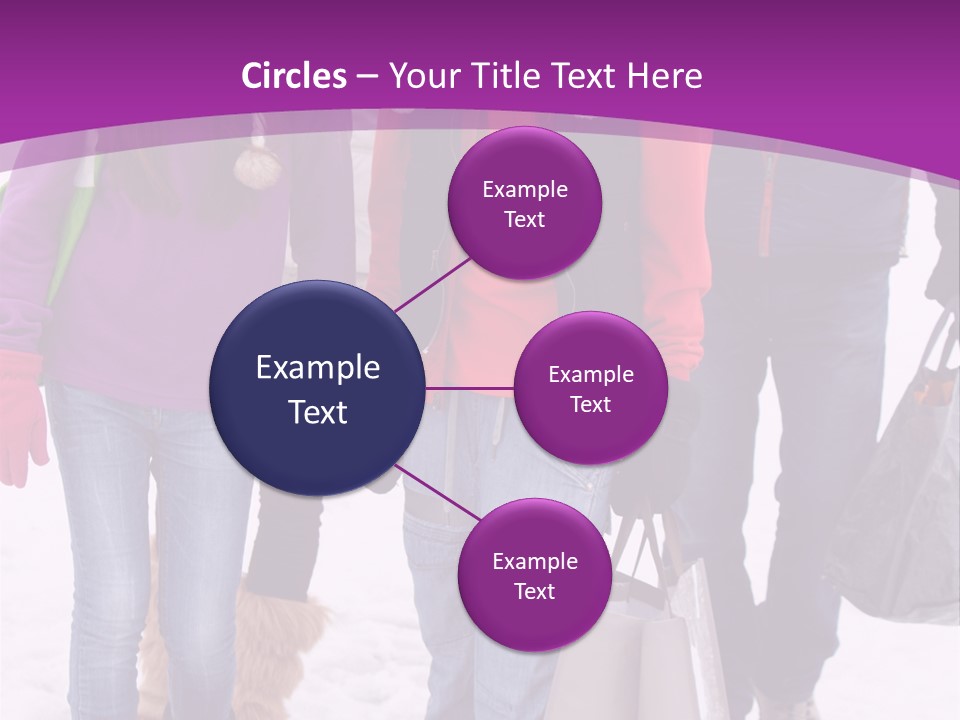 Winter Clothing Son Snow PowerPoint Template