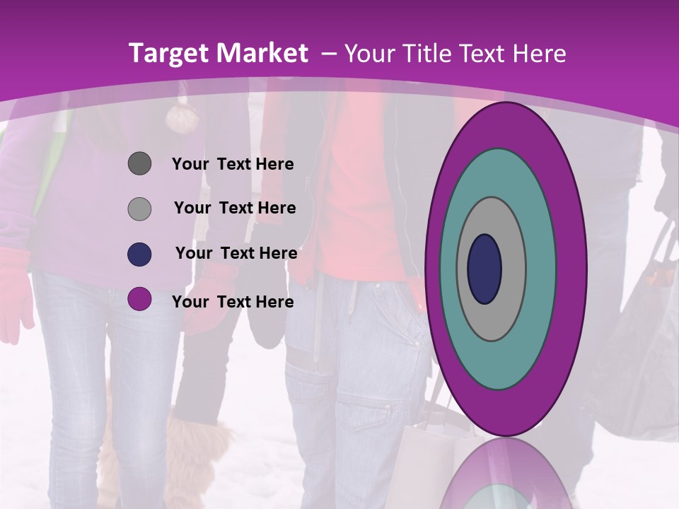 Winter Clothing Son Snow PowerPoint Template