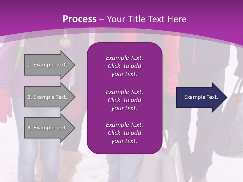 Winter Clothing Son Snow PowerPoint Template