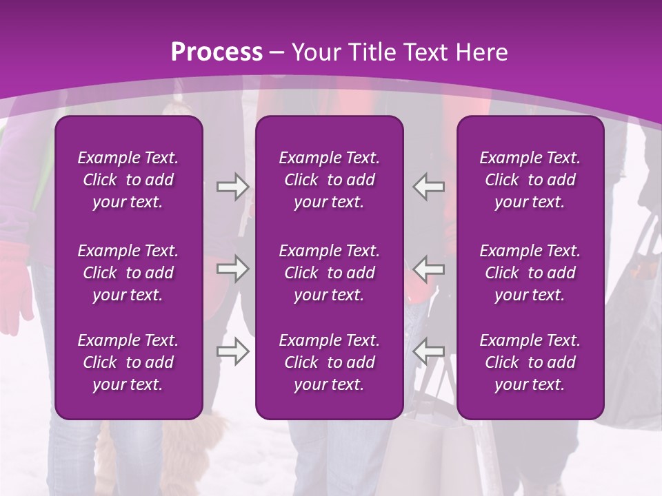 Winter Clothing Son Snow PowerPoint Template