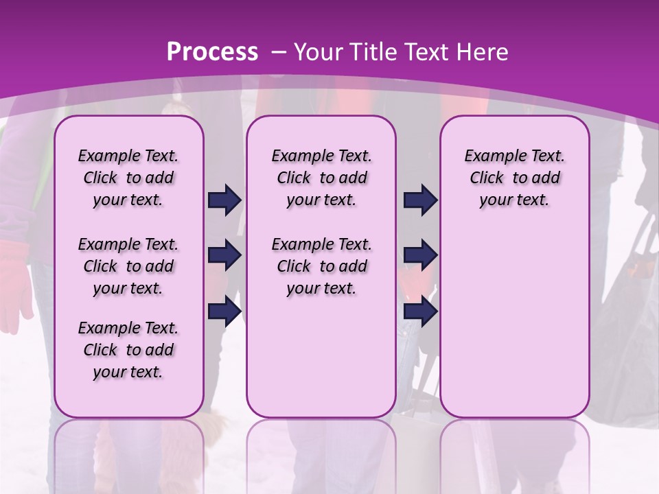 Winter Clothing Son Snow PowerPoint Template