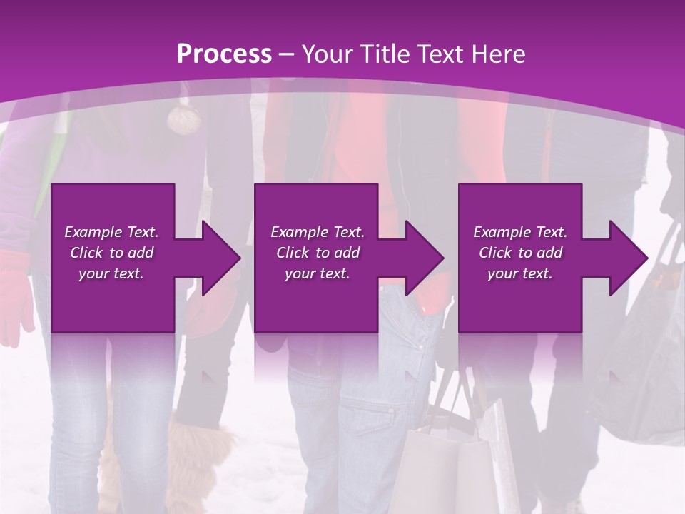 Winter Clothing Son Snow PowerPoint Template