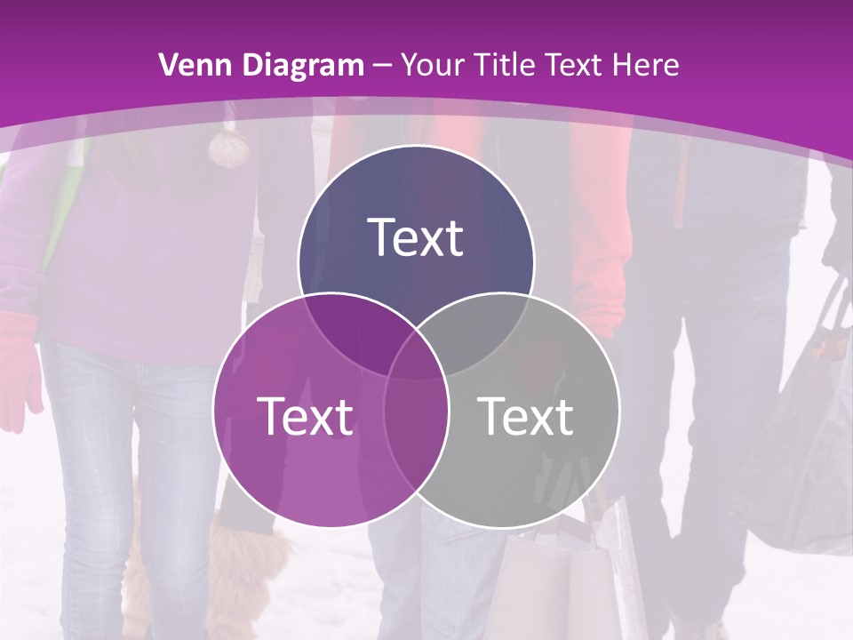 Winter Clothing Son Snow PowerPoint Template