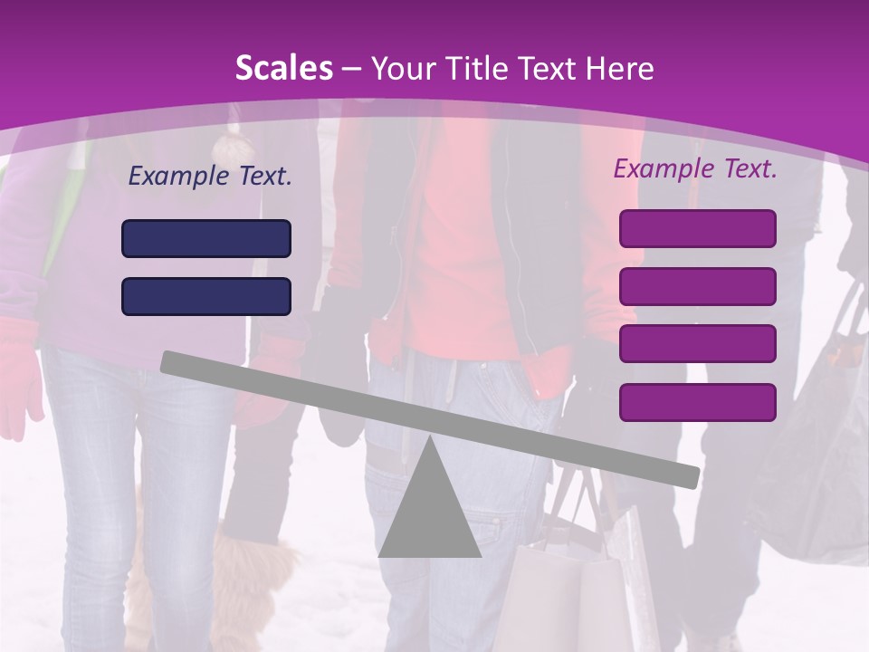 Winter Clothing Son Snow PowerPoint Template