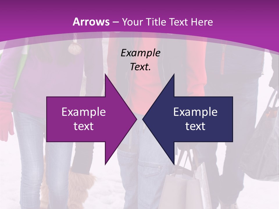 Winter Clothing Son Snow PowerPoint Template