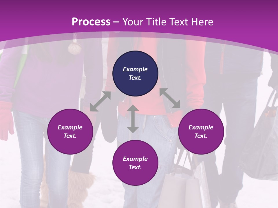 Winter Clothing Son Snow PowerPoint Template