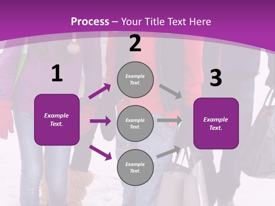 Winter Clothing Son Snow PowerPoint Template