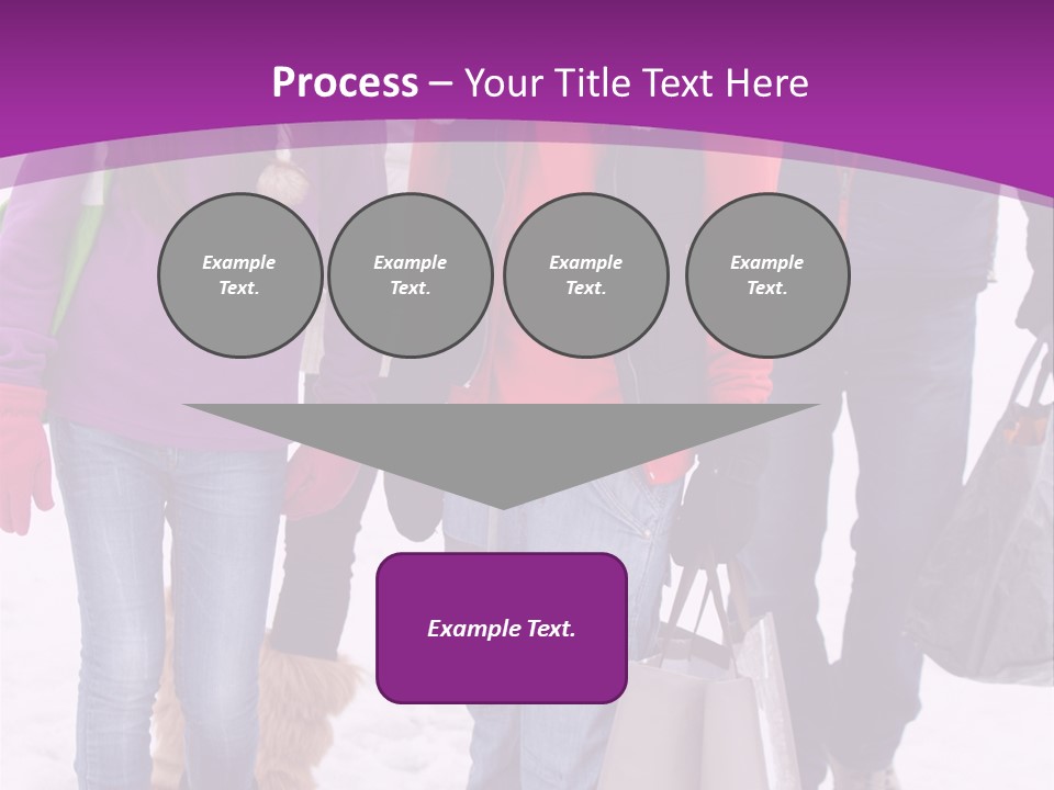 Winter Clothing Son Snow PowerPoint Template