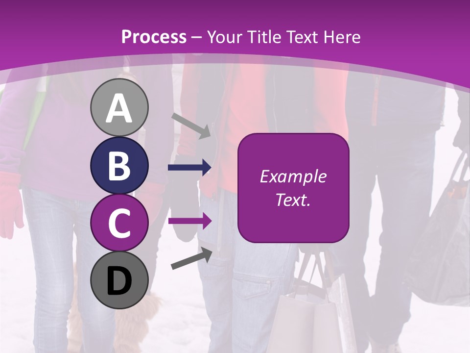 Winter Clothing Son Snow PowerPoint Template