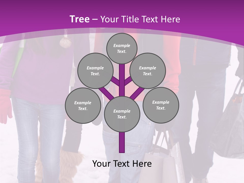 Winter Clothing Son Snow PowerPoint Template