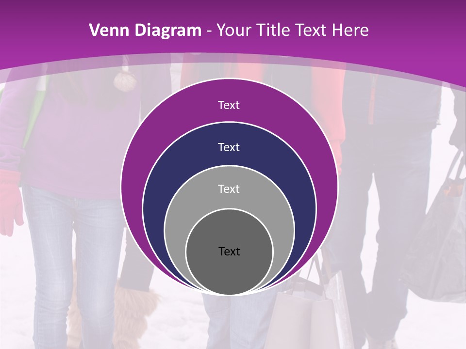 Winter Clothing Son Snow PowerPoint Template