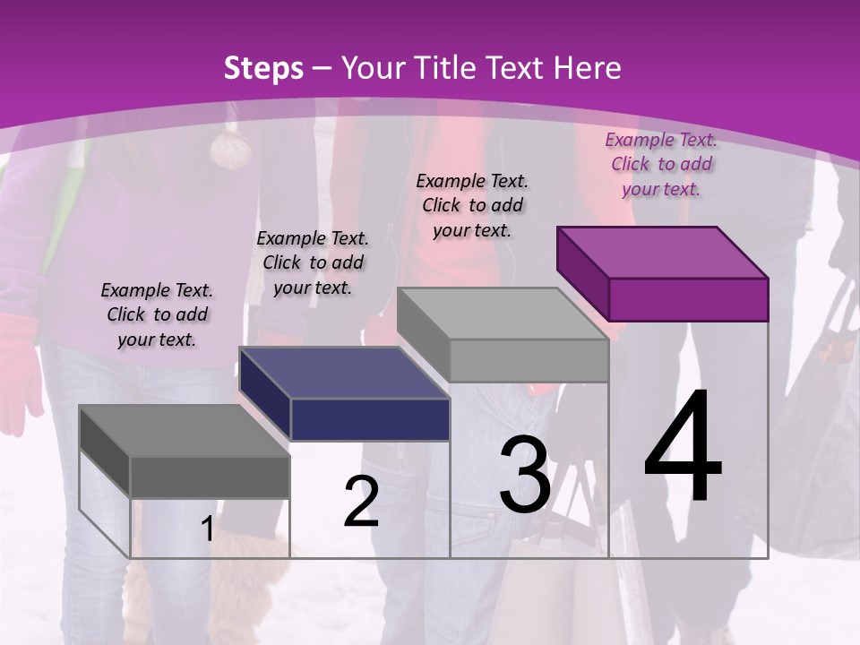 Winter Clothing Son Snow PowerPoint Template