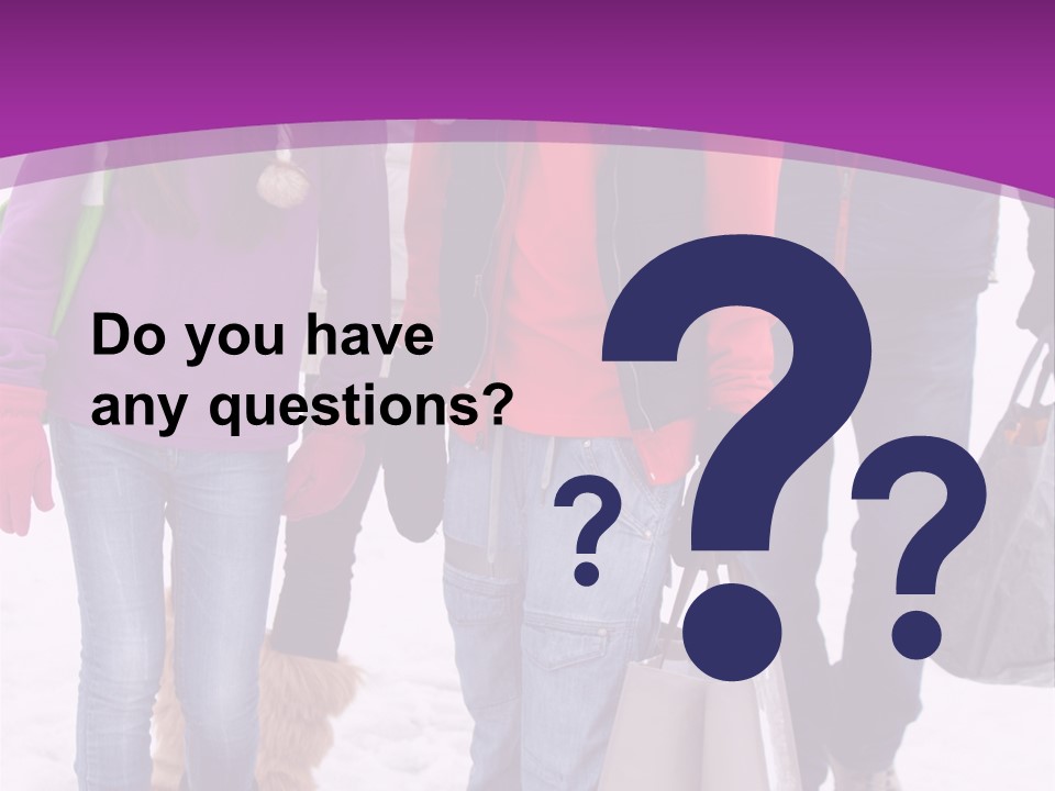 Winter Clothing Son Snow PowerPoint Template