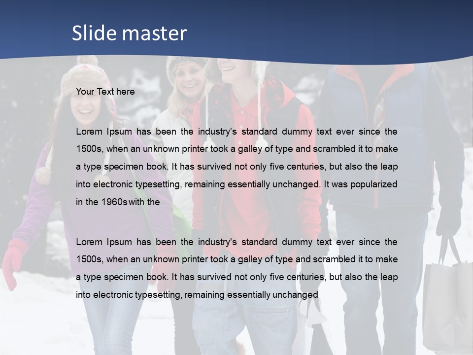 Mom Cold  PowerPoint Template