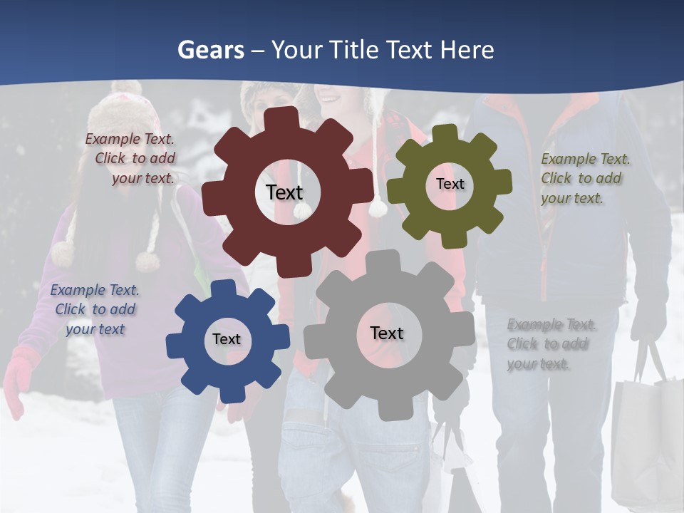 Mom Cold  PowerPoint Template