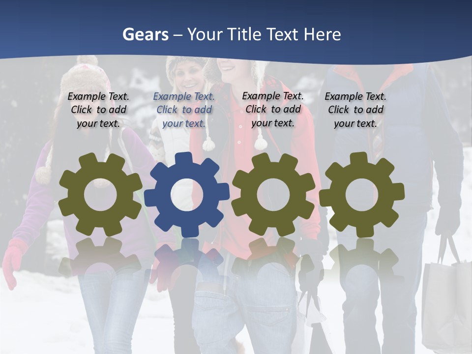 Mom Cold  PowerPoint Template