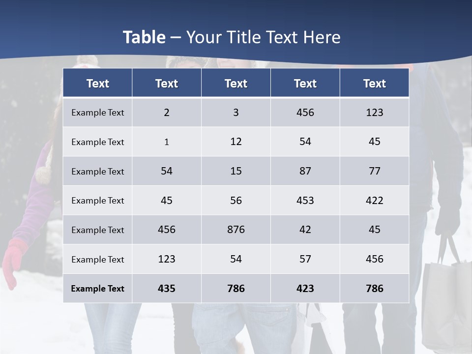 Mom Cold  PowerPoint Template