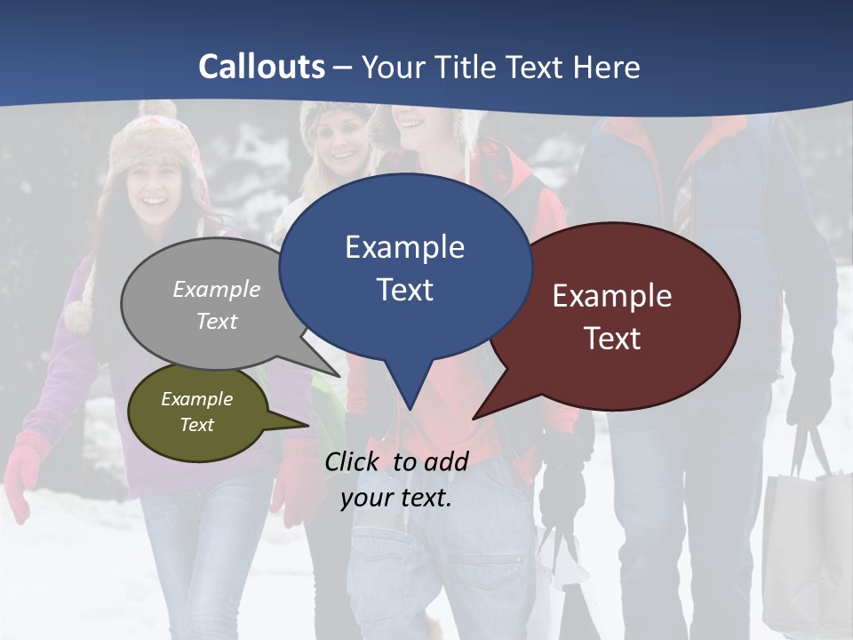 Mom Cold  PowerPoint Template