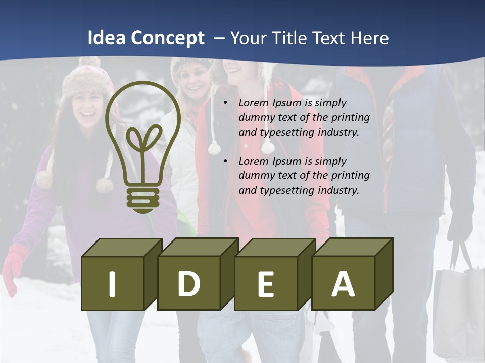 Mom Cold  PowerPoint Template