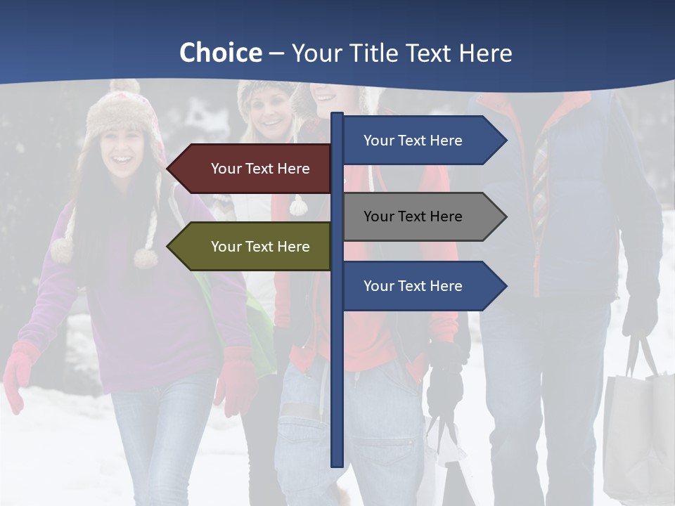 Mom Cold  PowerPoint Template