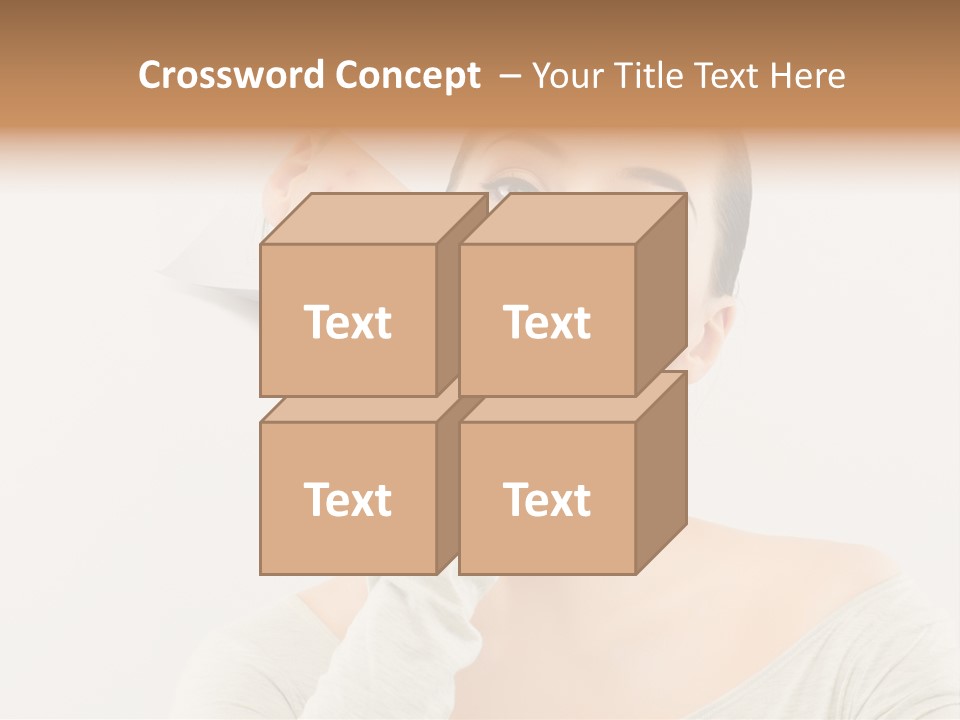 Lips Human Cheerful PowerPoint Template