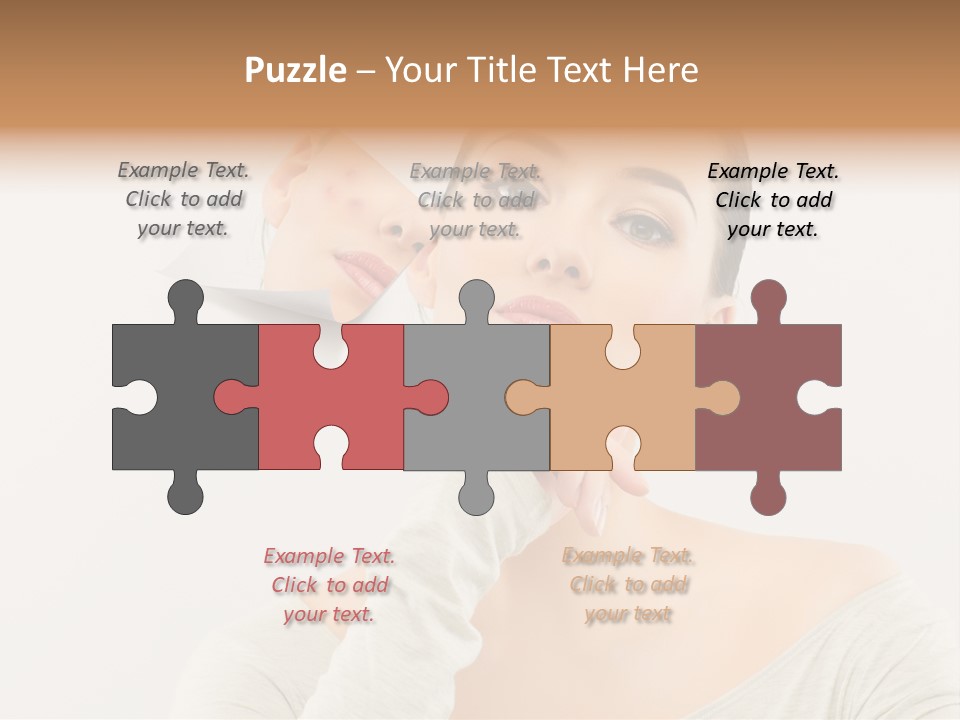 Lips Human Cheerful PowerPoint Template