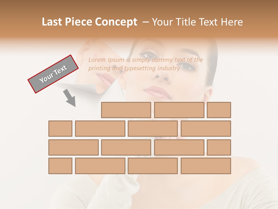 Lips Human Cheerful PowerPoint Template