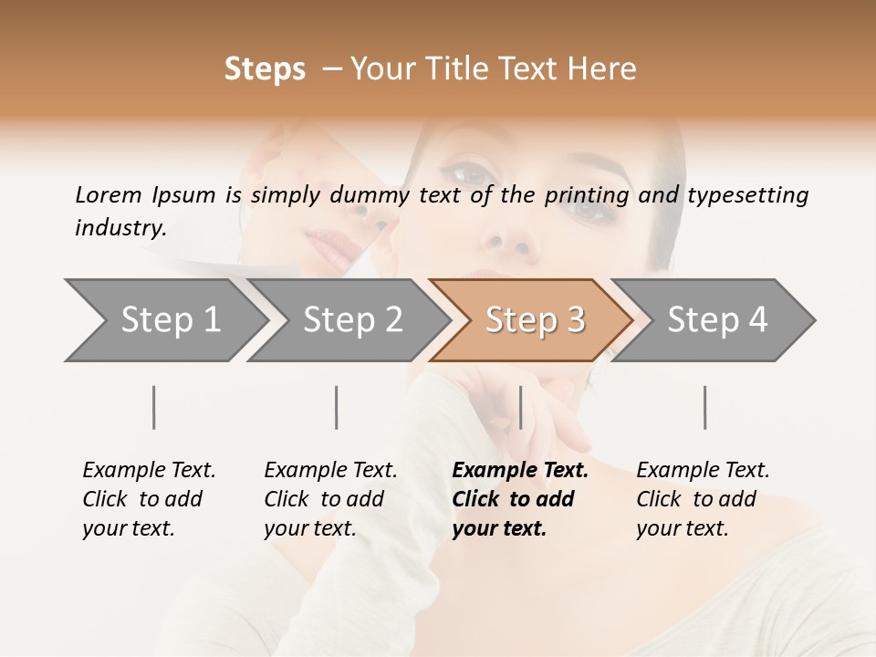 Lips Human Cheerful PowerPoint Template