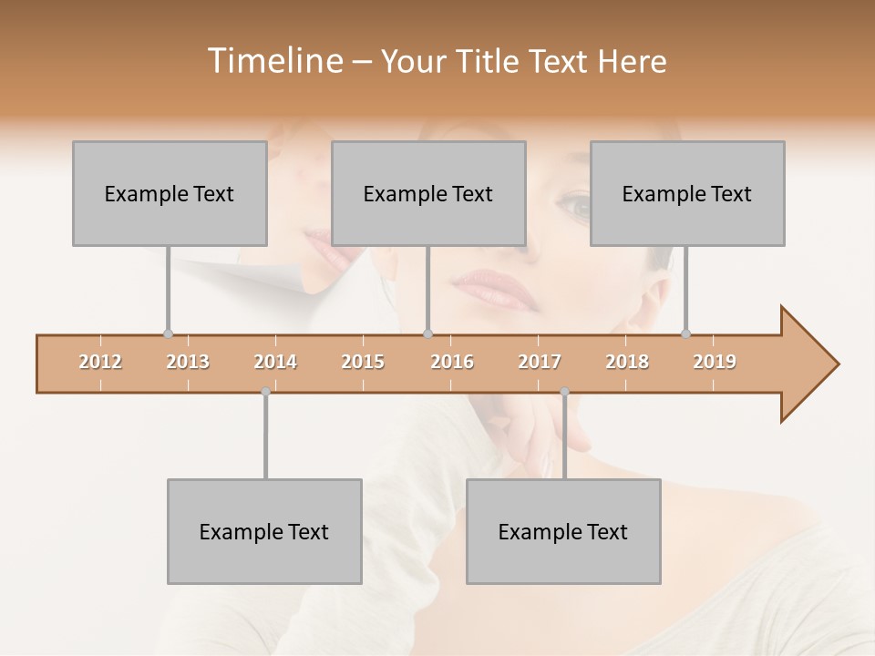 Lips Human Cheerful PowerPoint Template