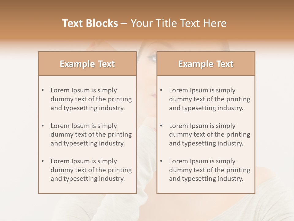 Lips Human Cheerful PowerPoint Template