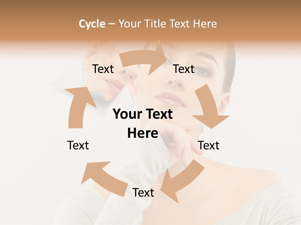 Lips Human Cheerful PowerPoint Template