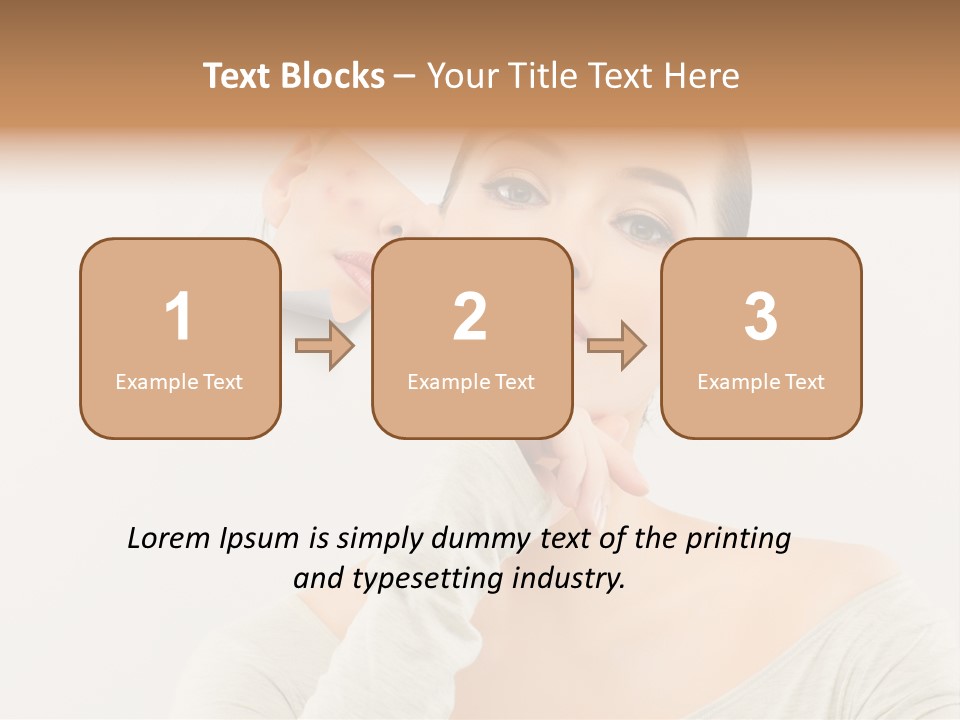 Lips Human Cheerful PowerPoint Template