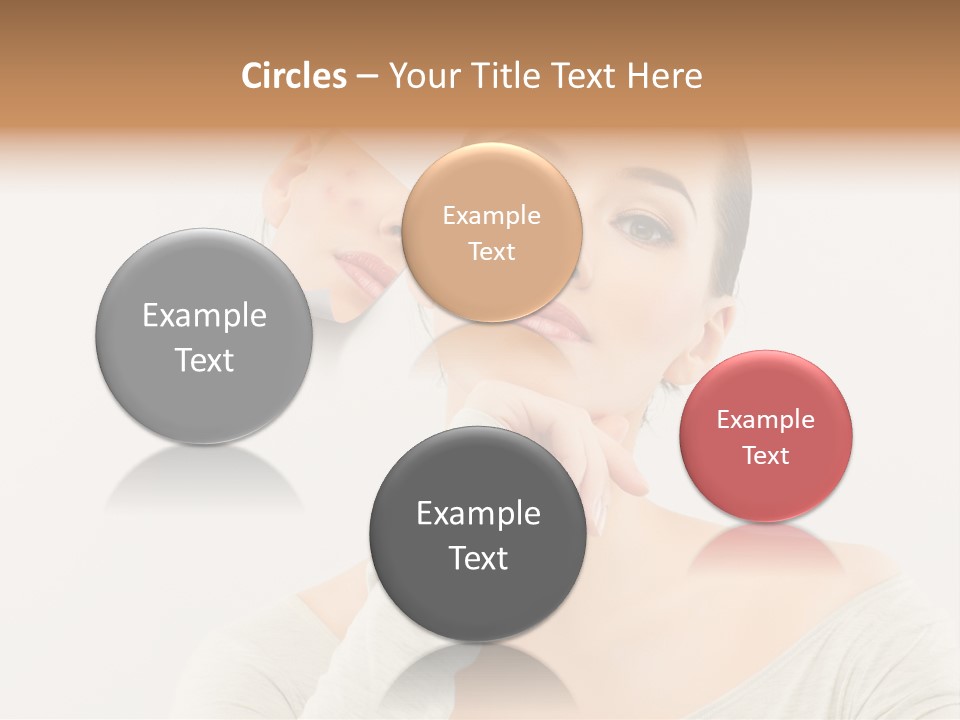 Lips Human Cheerful PowerPoint Template