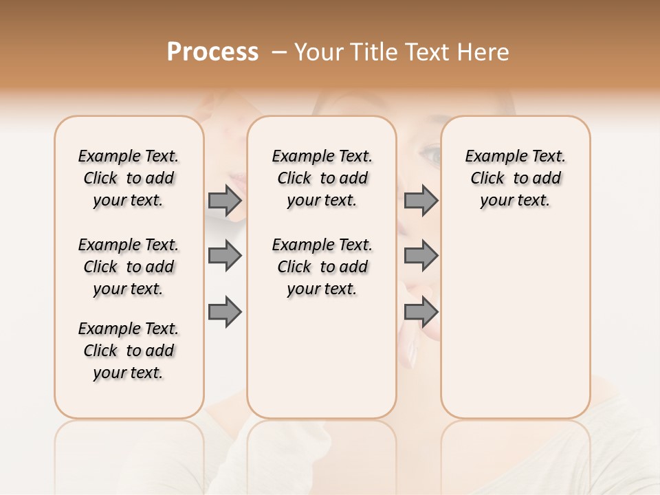 Lips Human Cheerful PowerPoint Template