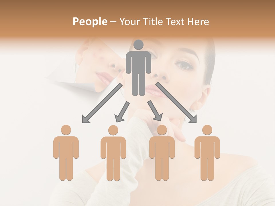 Lips Human Cheerful PowerPoint Template