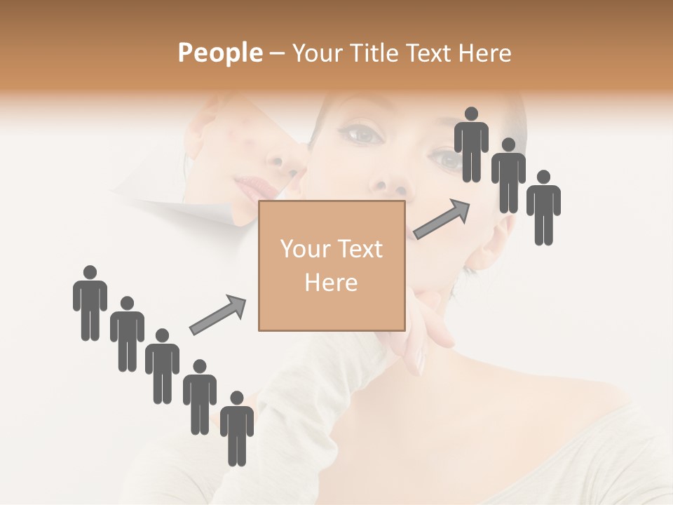 Lips Human Cheerful PowerPoint Template