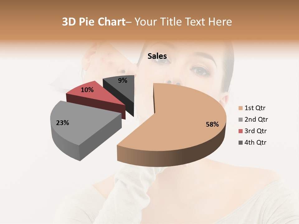 Lips Human Cheerful PowerPoint Template