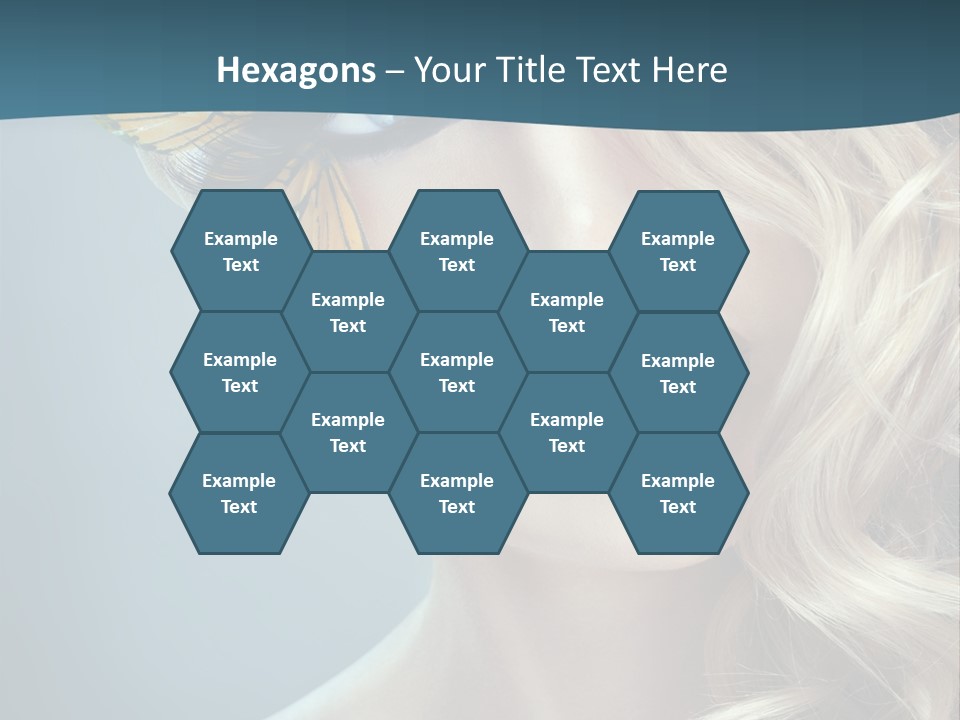 Mouth Insect Girl PowerPoint Template