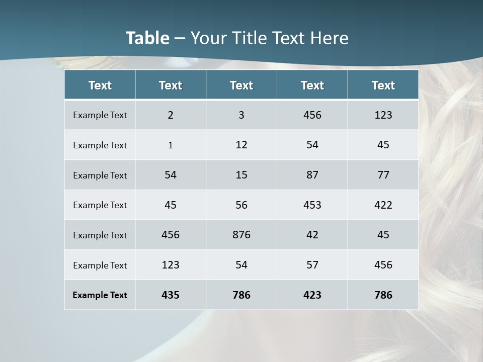 Mouth Insect Girl PowerPoint Template