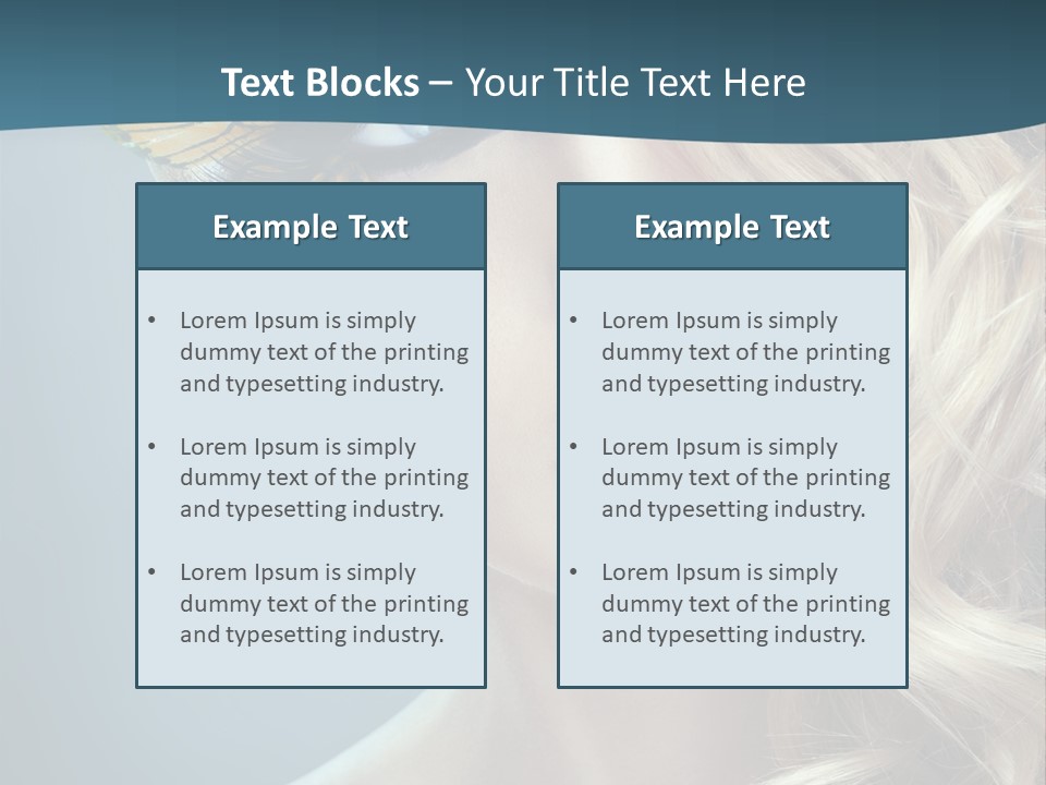 Mouth Insect Girl PowerPoint Template