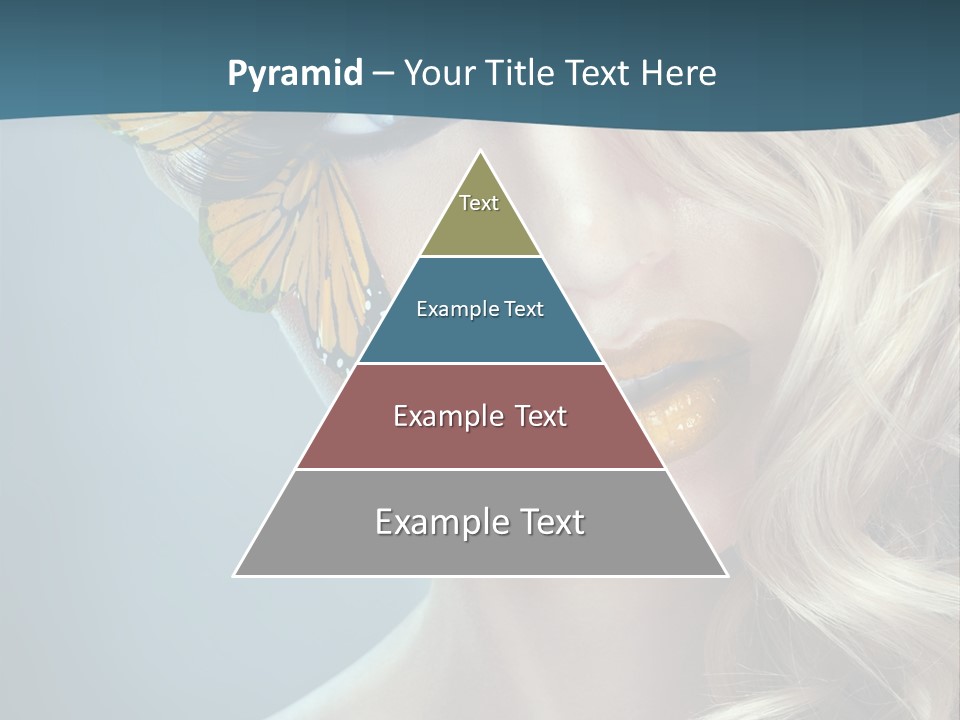 Mouth Insect Girl PowerPoint Template