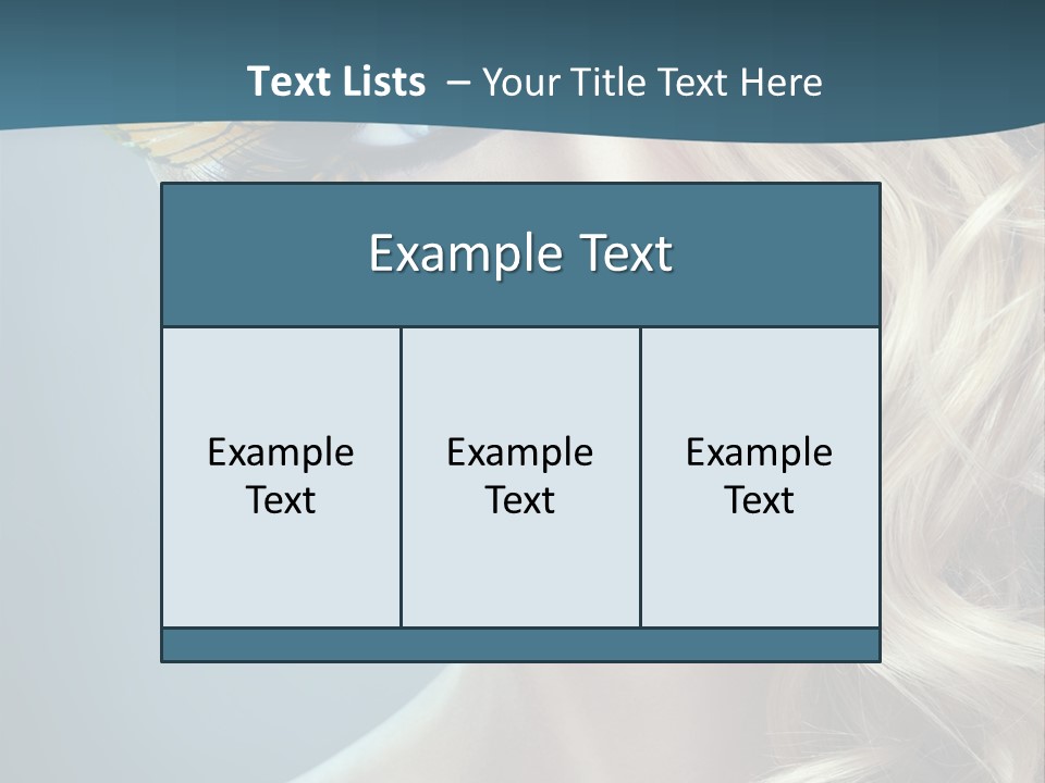 Mouth Insect Girl PowerPoint Template