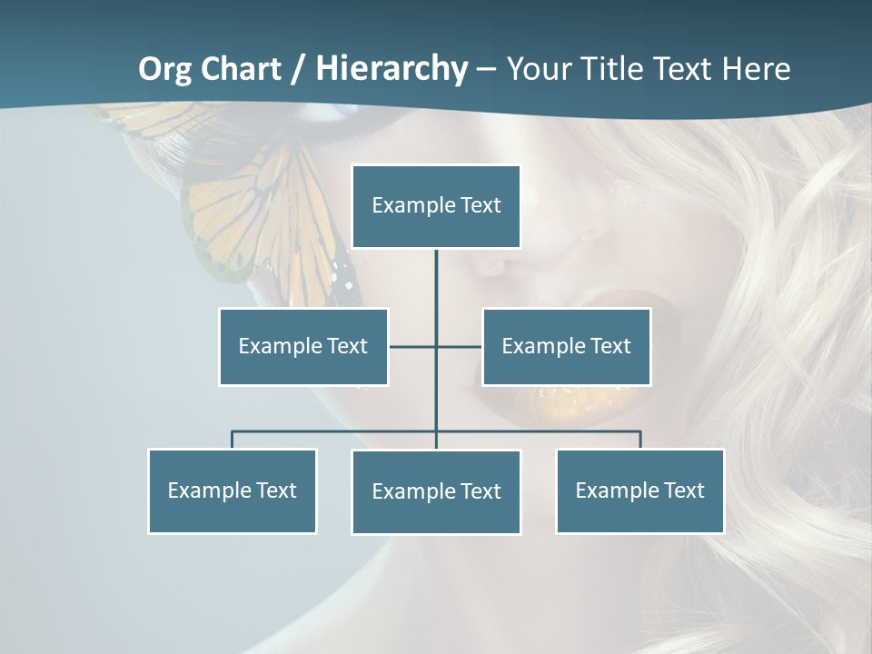 Mouth Insect Girl PowerPoint Template